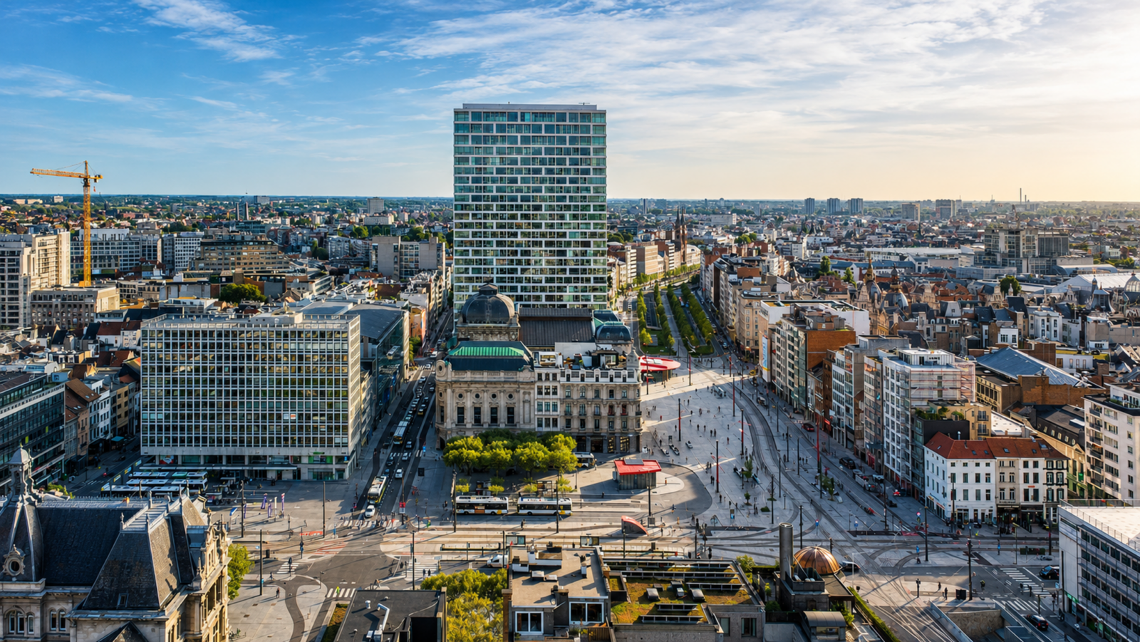 nieuwbouwproject Antwerpen Antwerp tower