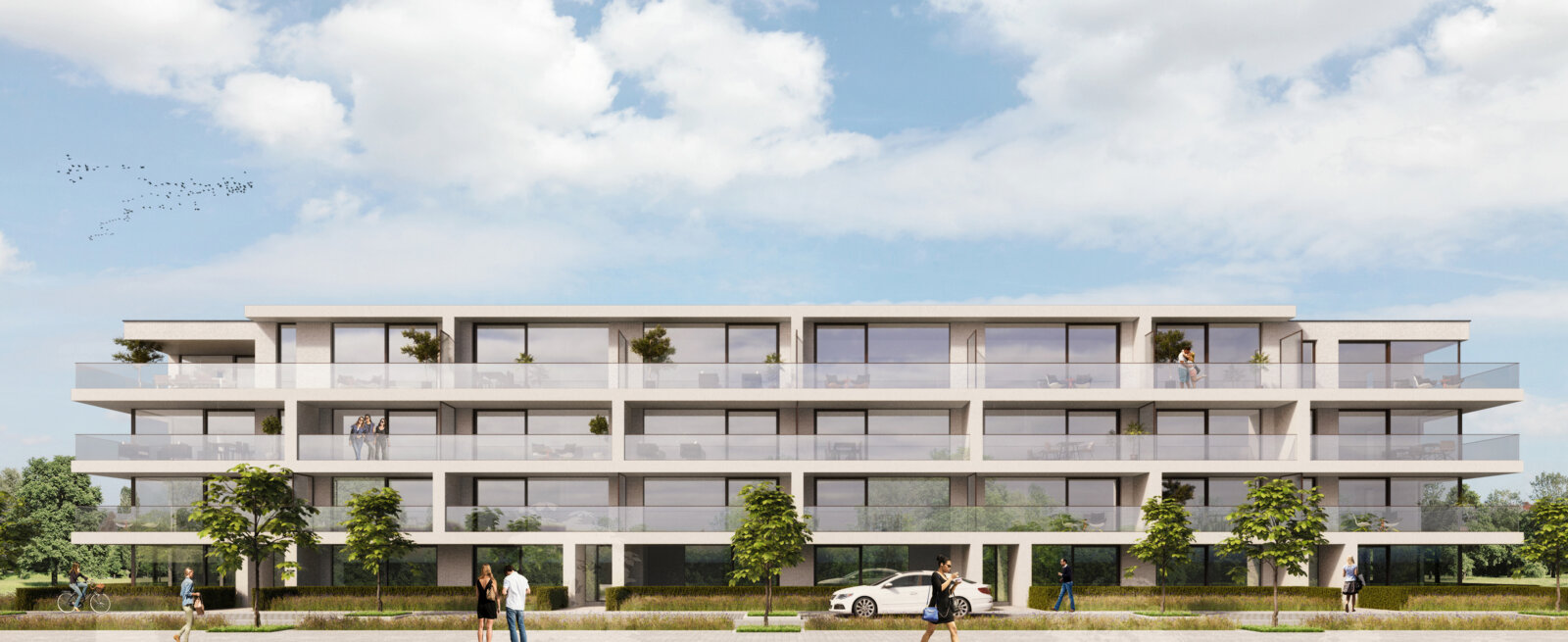 Laatste prachtige appartementen aan de Schelde